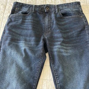 Bonobos Premium Stretch Jeans - Size 35 x 30 - Tailored Fit in Ink Dark Wash